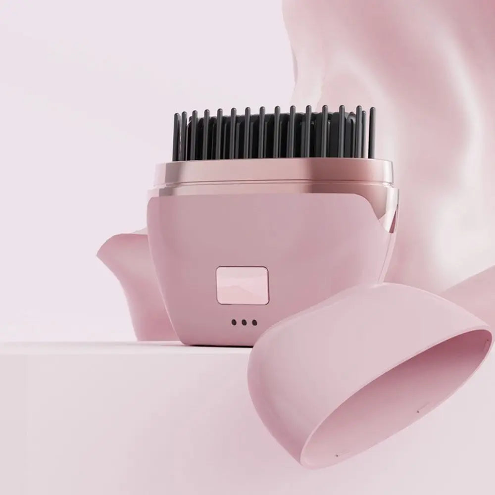 Cepillo alisador de pelo eléctrico recargable