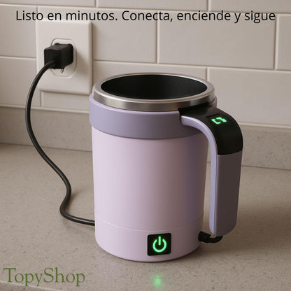Taza inteligente con control de temperatura