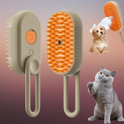 Cepillo de Vapor Removedor de Pelo para Mascotas