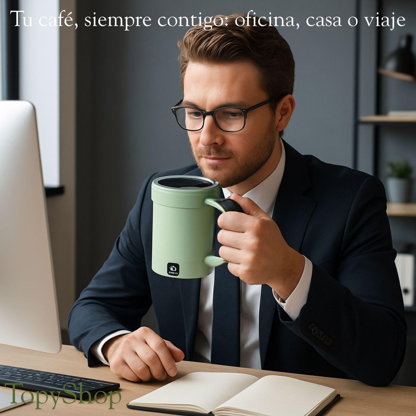 Taza inteligente con control de temperatura