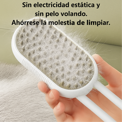 Cepillo de Vapor Removedor de Pelo para Mascotas
