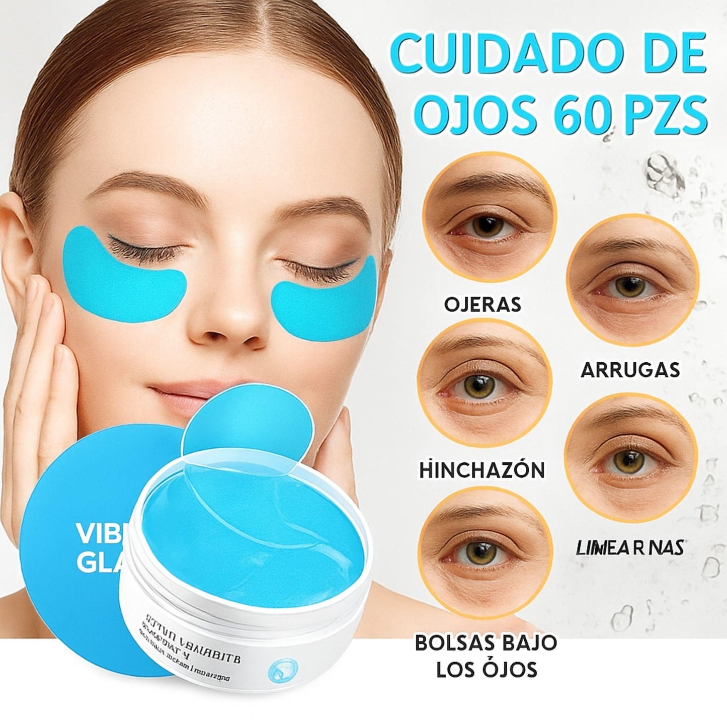 Parches para ojos Ácido Hialurónico