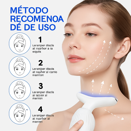 Masajeador de Cara y Cuello Recargable