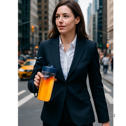 Mini Licuadora Portatil Con Vaso Elegant