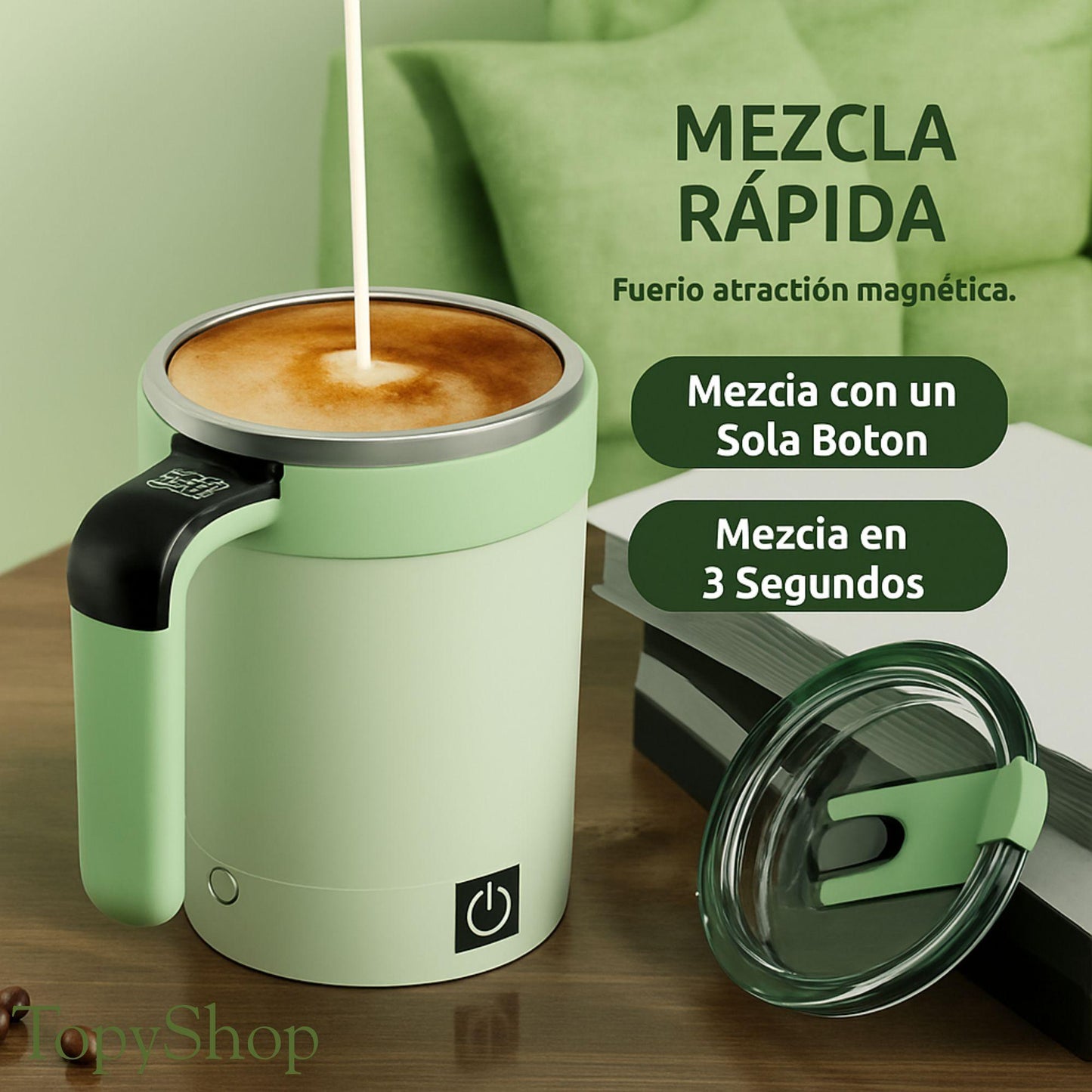 Taza inteligente con control de temperatura