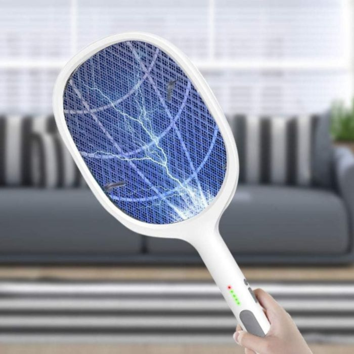 RAQUETA MATAMOSCAS ELECTRICA