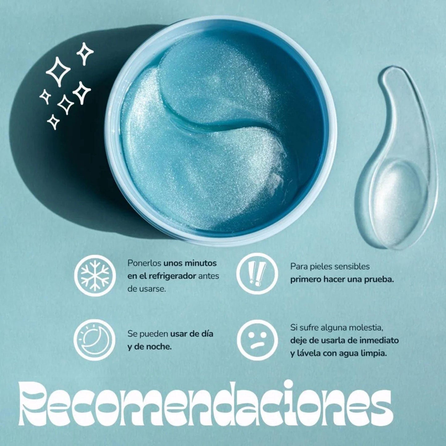 Parches para ojos Ácido Hialurónico