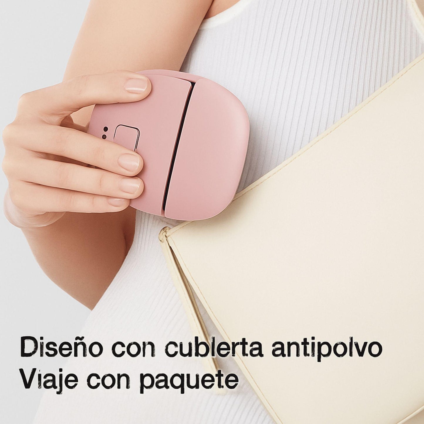 Cepillo alisador de pelo eléctrico recargable