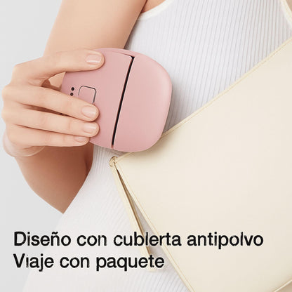 Cepillo alisador de pelo eléctrico recargable