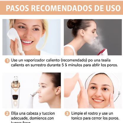 Removedor  de espinillas y limpia poros