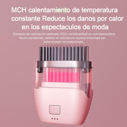 Cepillo alisador de pelo eléctrico recargable