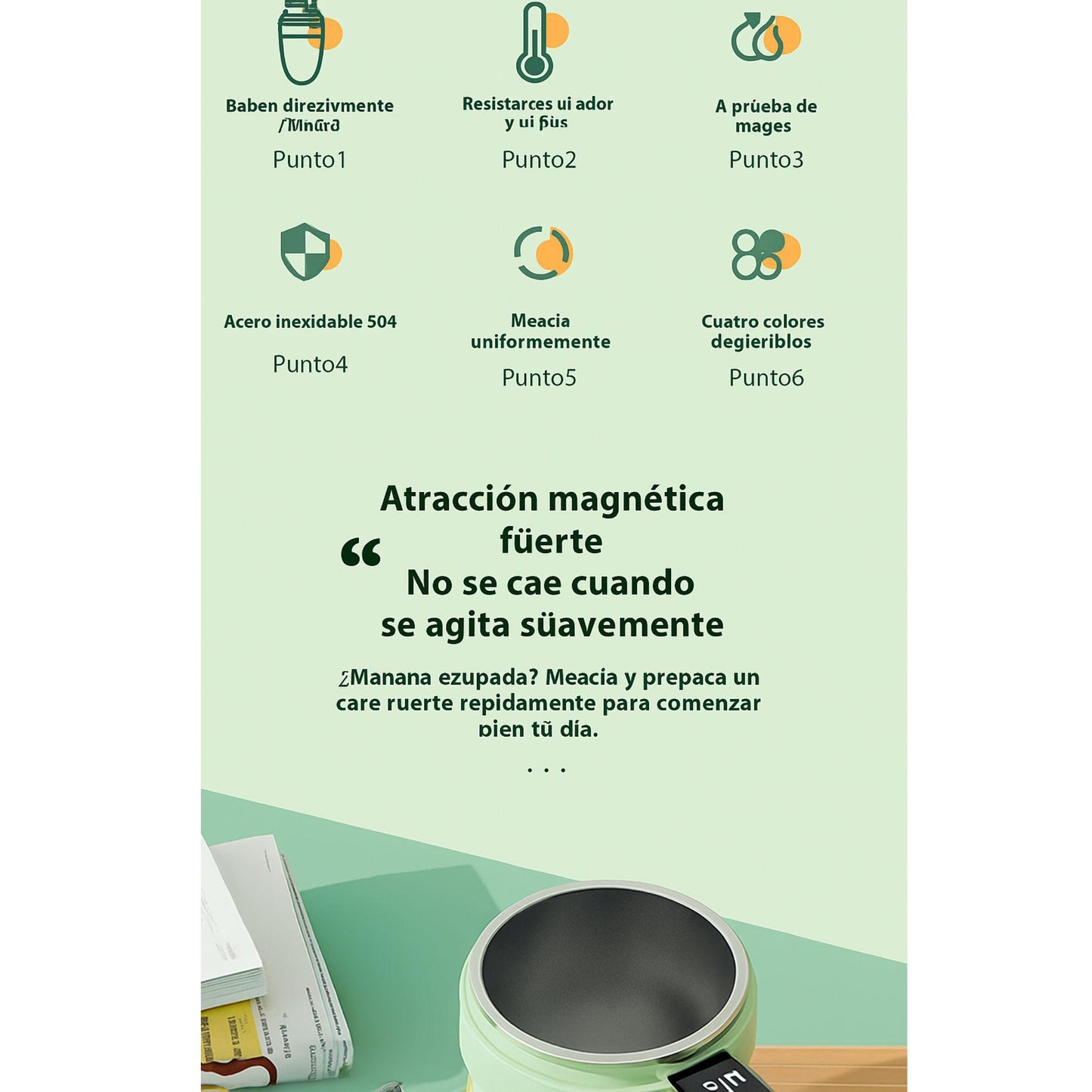 Taza inteligente con control de temperatura