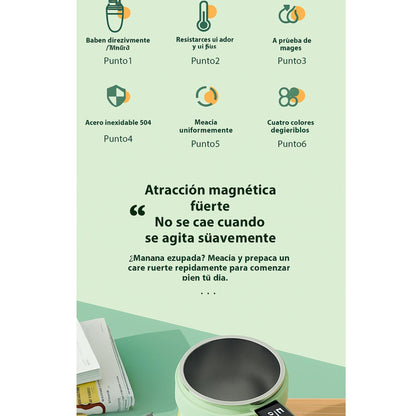 Taza inteligente con control de temperatura