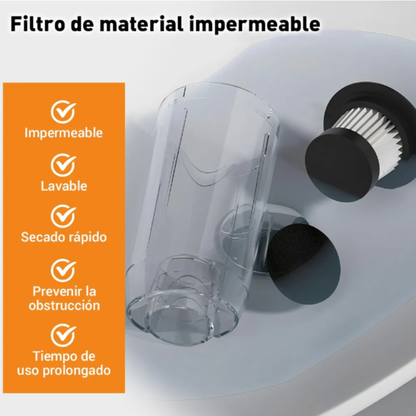 Aspiradora Larga Portátil 3 en 1 Portati