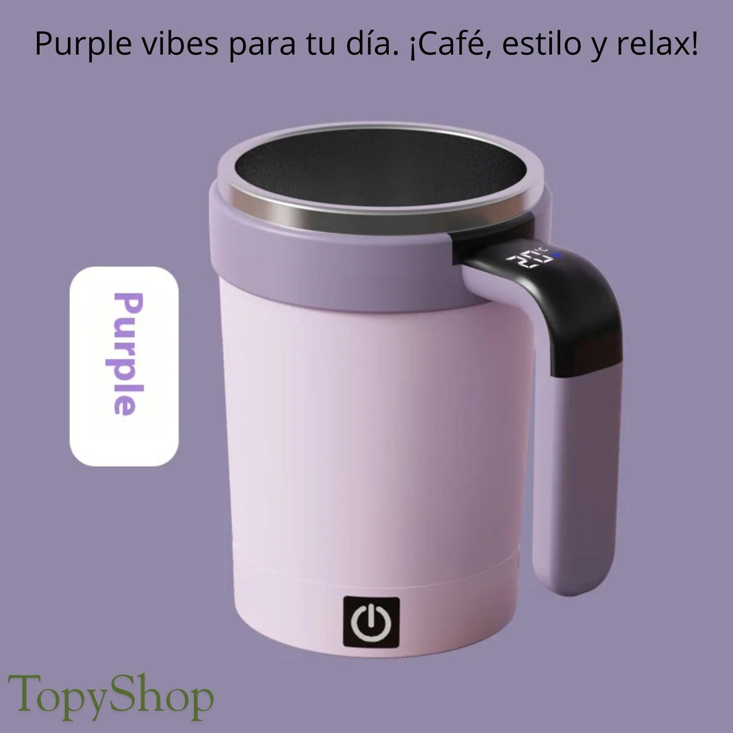 Taza inteligente con control de temperatura
