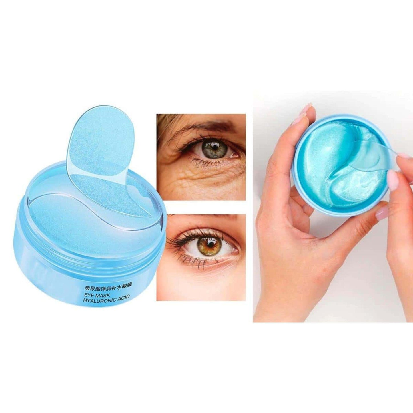 Parches para ojos Ácido Hialurónico