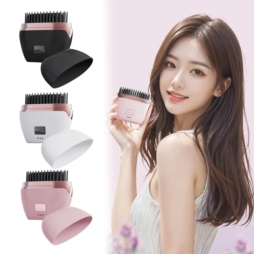 Cepillo alisador de pelo eléctrico recargable