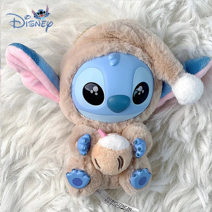 Nuevo Stitch Come y Duerme Serie Caja Sorpresa Vinilo Colgante Muñeco Sorpresa Lilo & Stitch Caja Misteriosa Juguete Peluche Regalo de Navidad para Niños