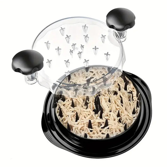 Trituradora de pollo, cerdo y ternera con tapa. Ideal para desmenuzar pechuga de pollo, cerdo y ternera.