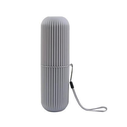 Estuche portátil para cepillo y pasta de dientes, ideal para viajes y camping. Protege tus cepillos y pasta de dientes de la suciedad y los daños.